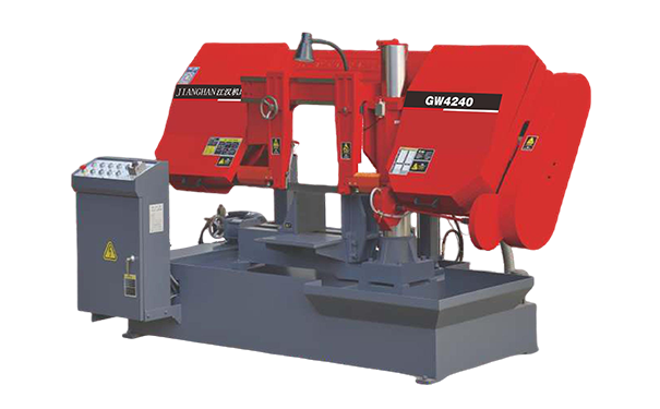 云梦GW4240双柱卧式带锯床