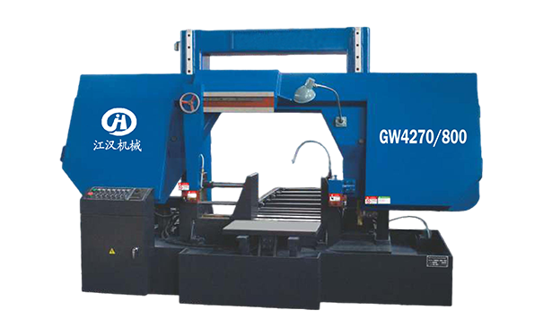 云梦GW4270/800双柱龙门卧式带锯床